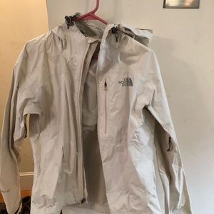 North Face rain coat